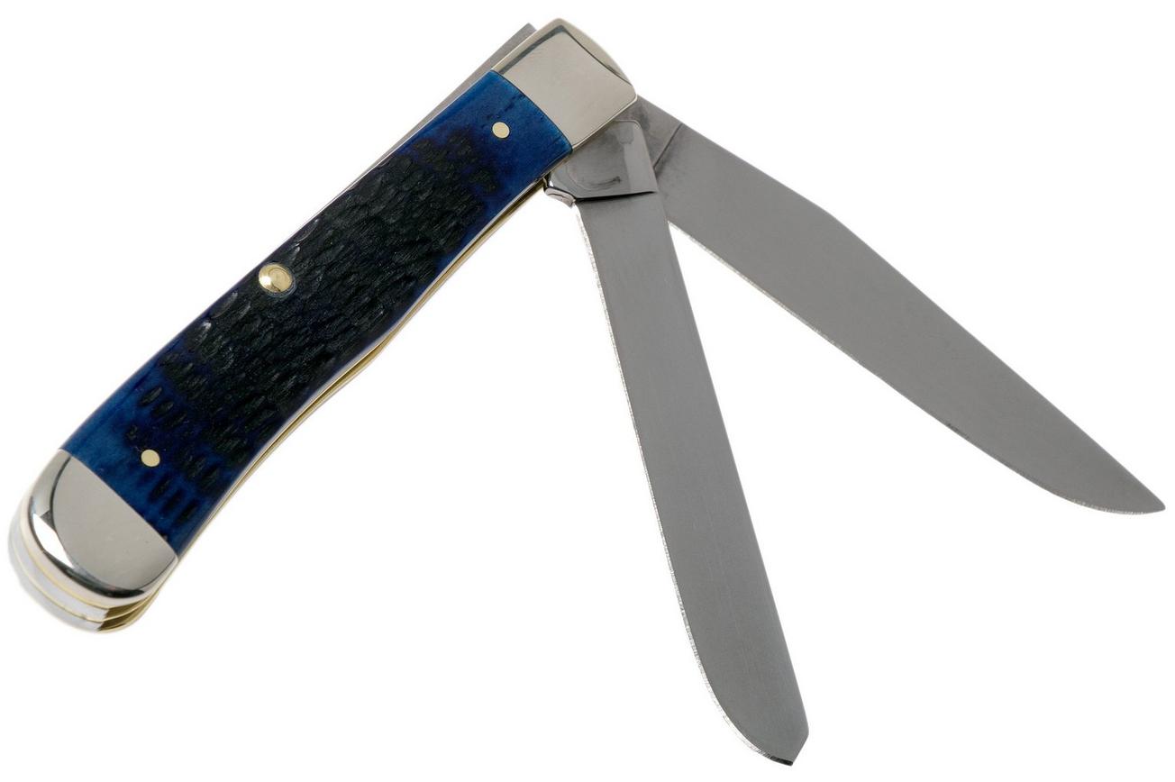 Case Trapper Navy Blue Bone, Rogers Jig, 07051, 6254 SS zakmes