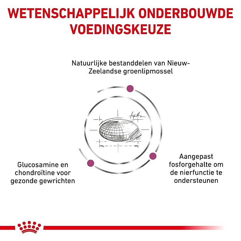 Royal Canin Mobility Kattenvoer voor ondersteuning van de gewrichten van volwassen en oudere katten