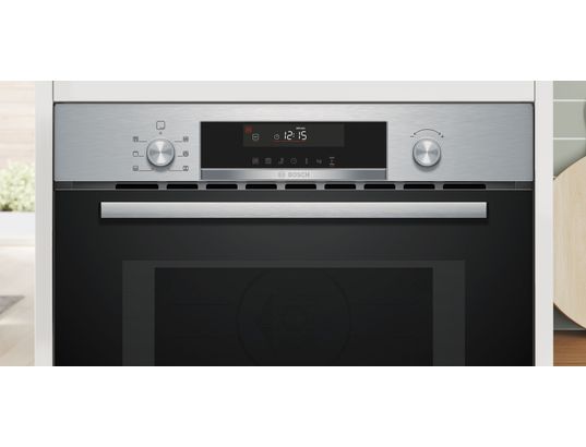 BOSCH - Four combiné micro-ondes CMA585GS1, Air pulsé, AutoPilot15
