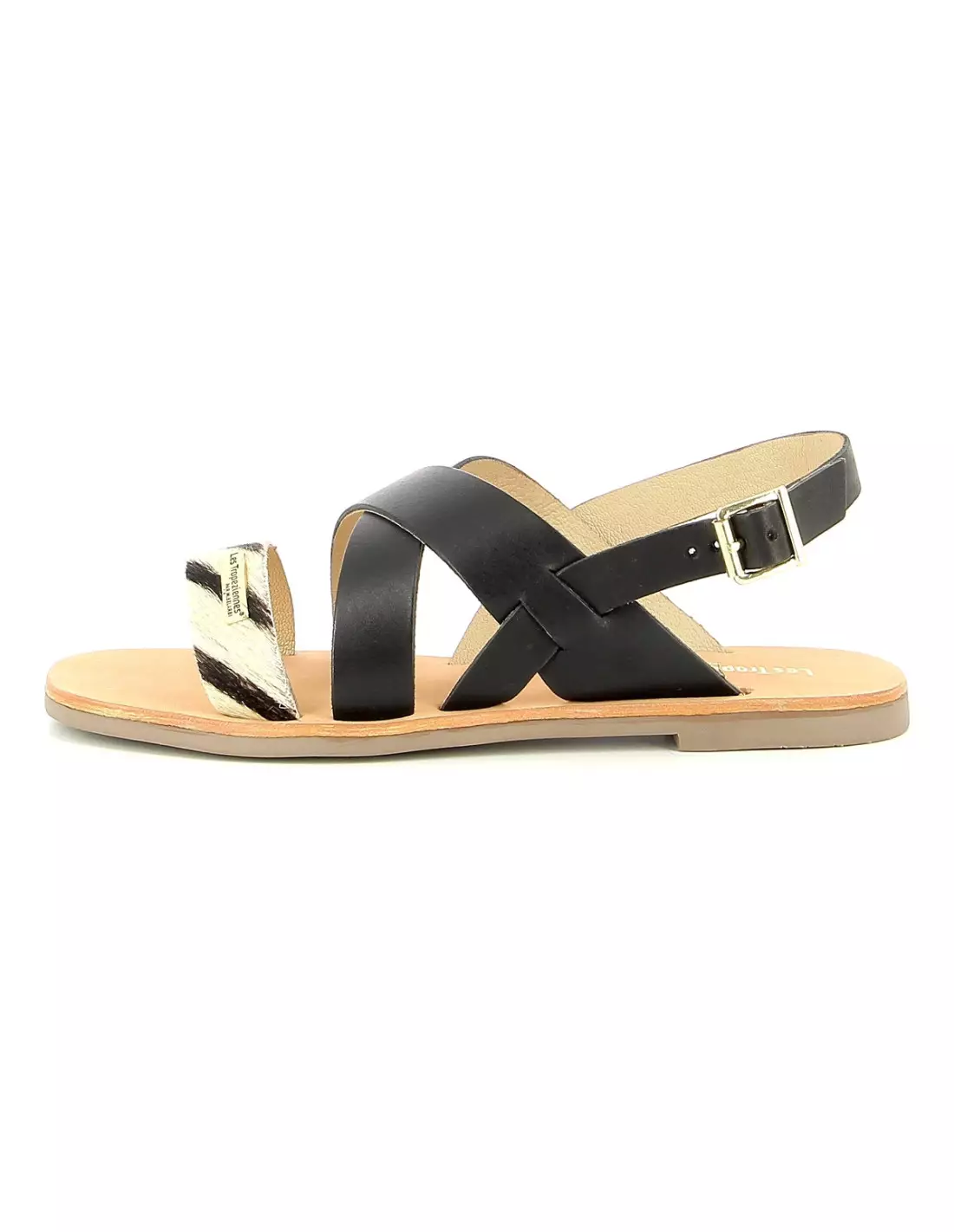 LES TROPEZIENNES DARIPA - Sandales & nu-pieds Noir