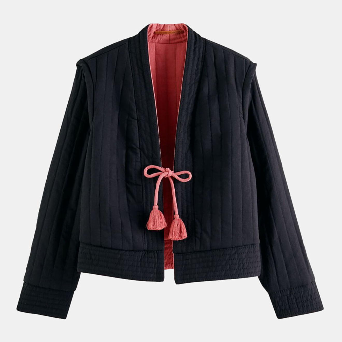 Scotch & Soda Veste Réversible Quilted noir/rose