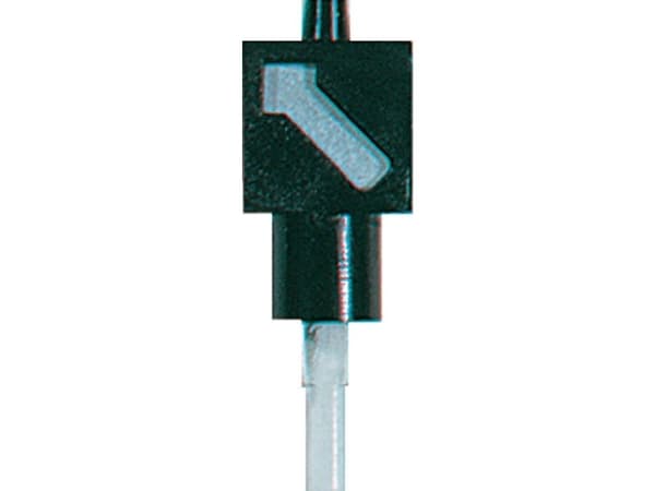 T66741 N Minitrix skinne Sporskiftelanterne, Venstre