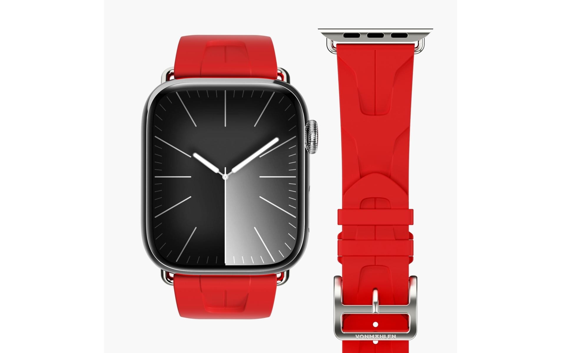 Armband A. R. Exclusive Apple Watch 38/40/41 mm RotArmband für Apple Watch 38/40/41 mm