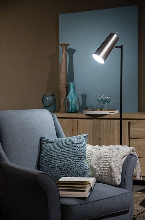 Vloerlamp 05-VL8182-17 Brooklyn  | ETHB25 x D36 cm