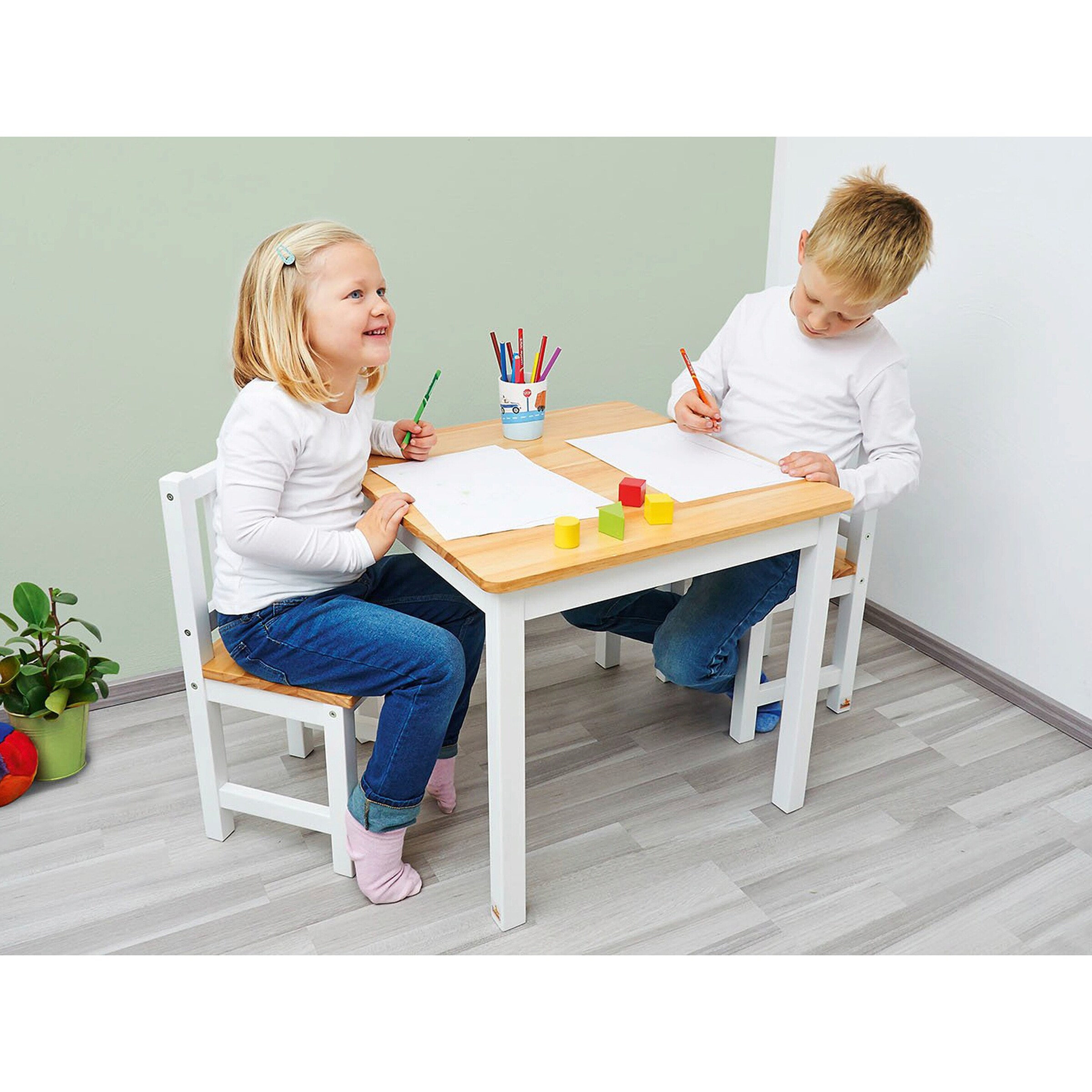 Pinolino Kindersitzgruppe Fenna weiß