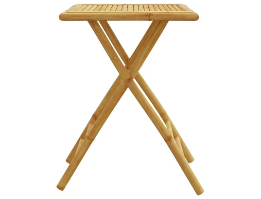 VIDAXL - Table pliante Table de jardin pliable 55x55x75 cm bambou