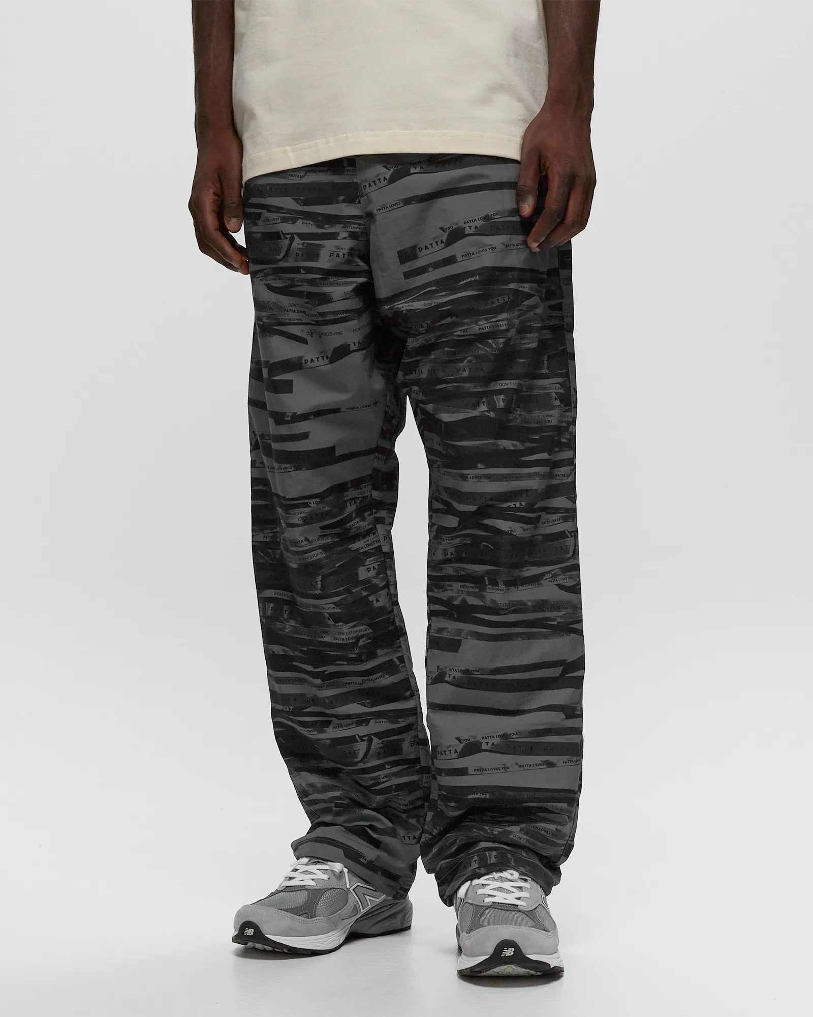 PATTA RIBBONS NYLON M2 TRACK PANTS
