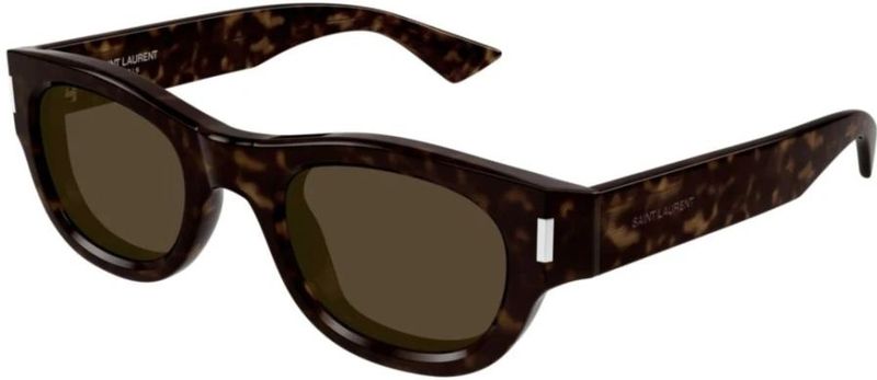 Saint Laurent - Accessoires - Bruin - Zonnebril - 49 MM