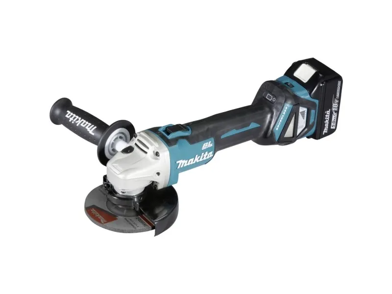Makita DGA511RTJ - Vinkelkværn - ledningfri - 125 mm - 2x 5ah batteri og lader