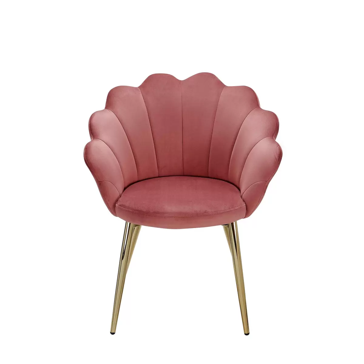 Stuhl Sarria gold,rosa
