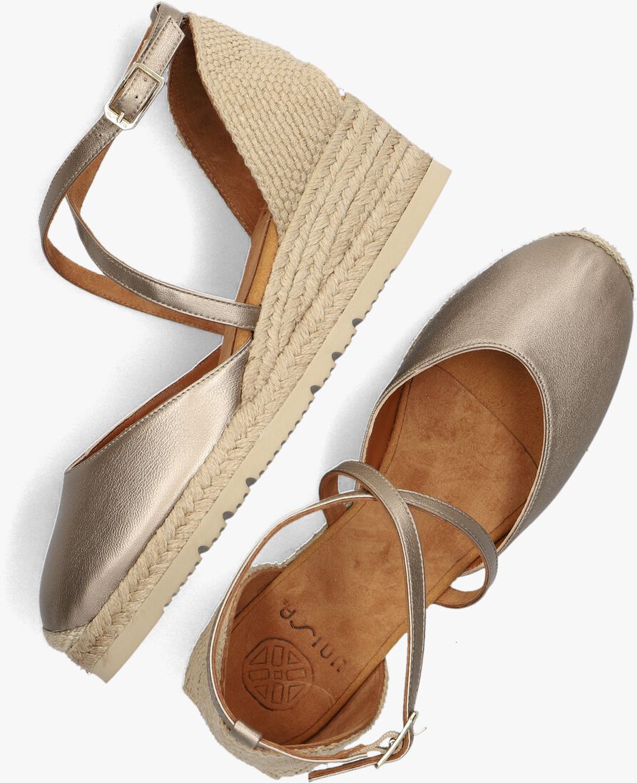 UNISA gouden unisa espadrilles caude