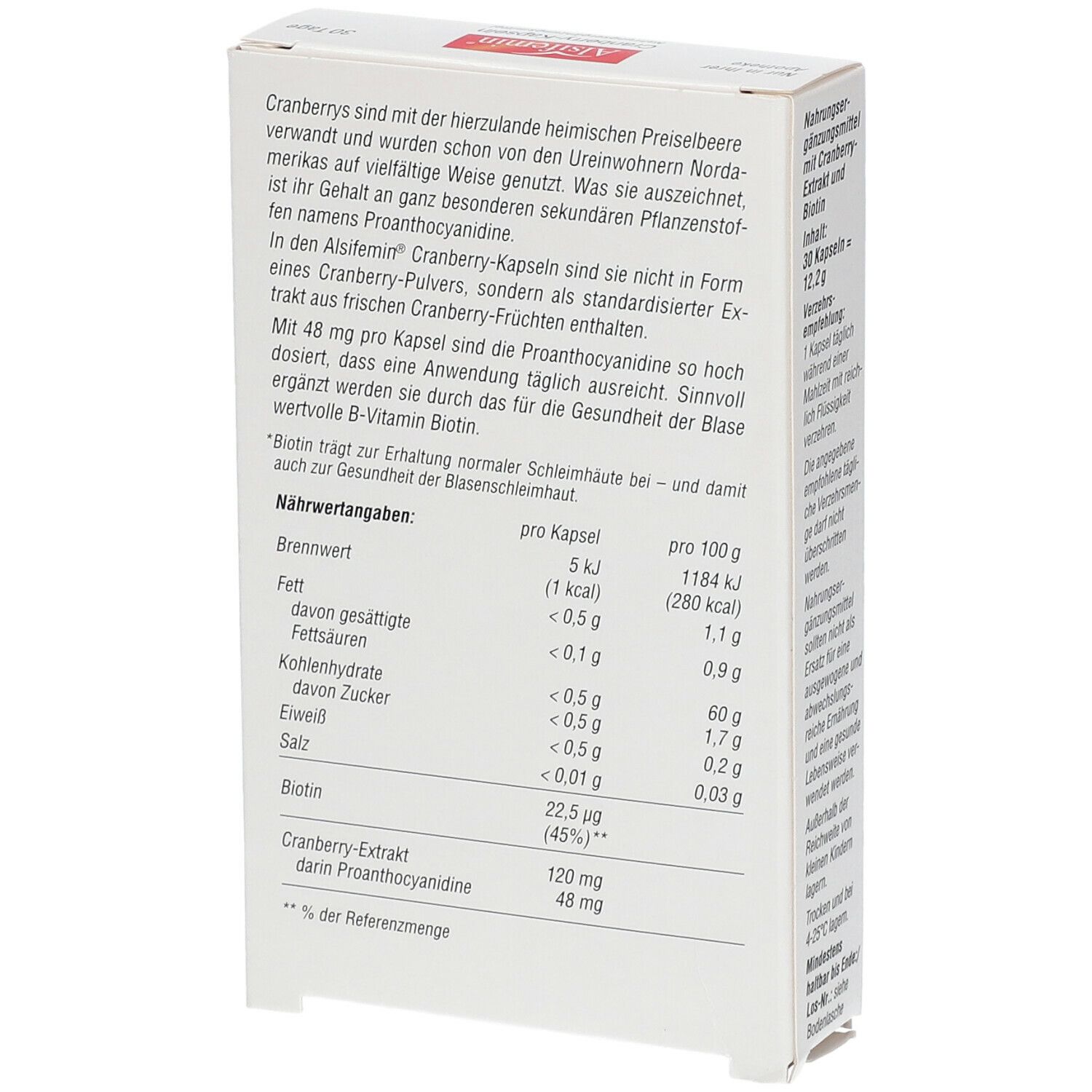 Alsifemin® Cranberry-Kapseln
