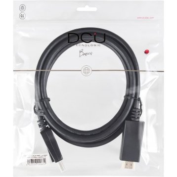 DCU Advance Tecnologic 30501702 câble vidéo et adaptateur 2 m DisplayPort HDMI Type A (Standard) Noir