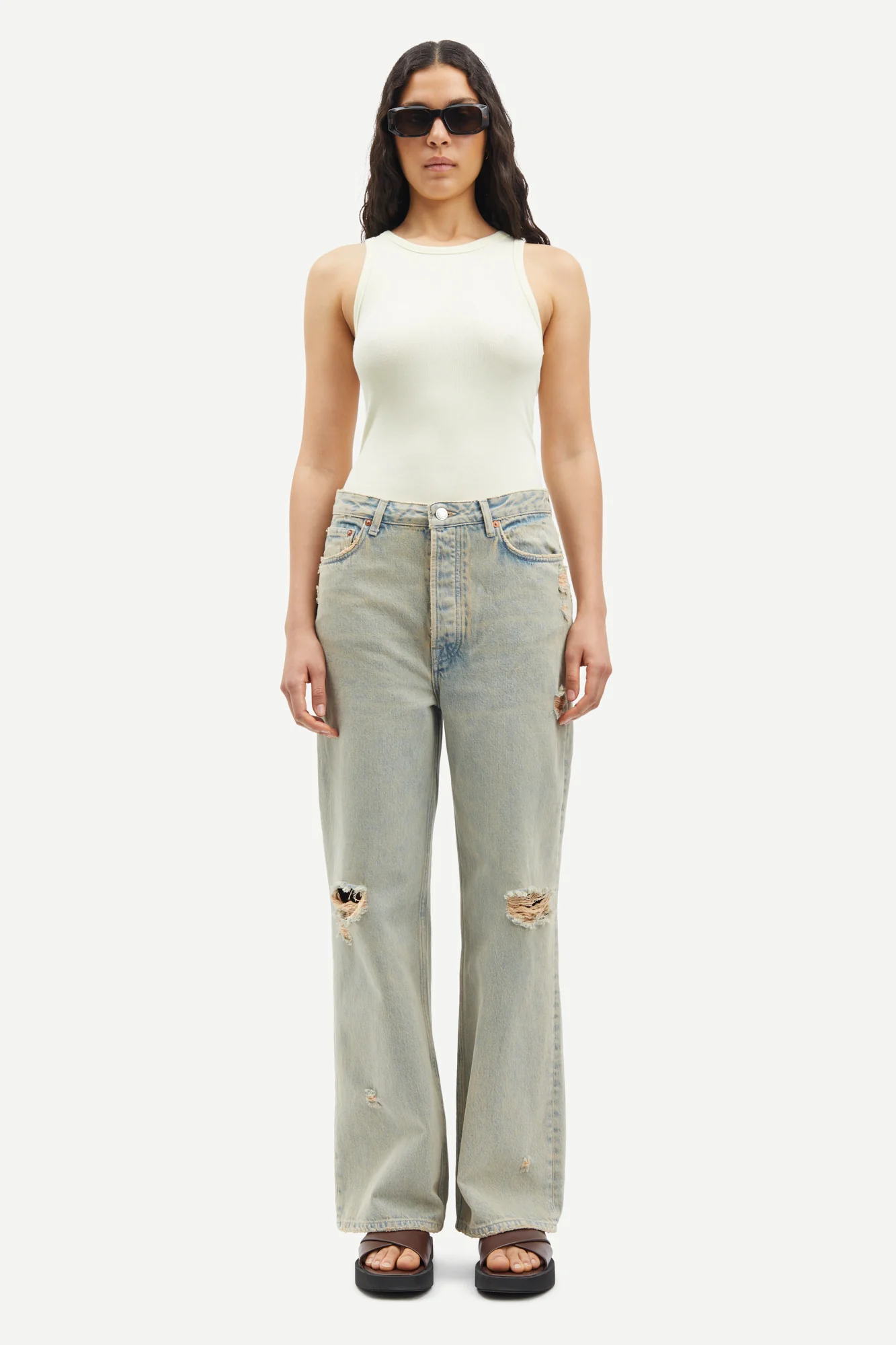 Samsøe Samsøe  Alexo tanktop 7542 - Pear Sorbet