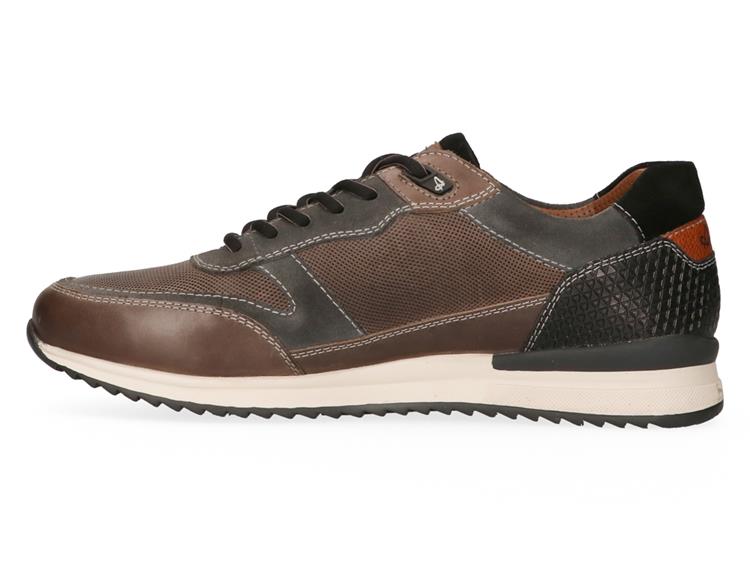 Australian Footwear Filmon Leather PKJ Grey-Tan-Black
