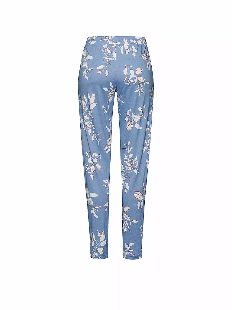 HANRO Pyjamahose blau