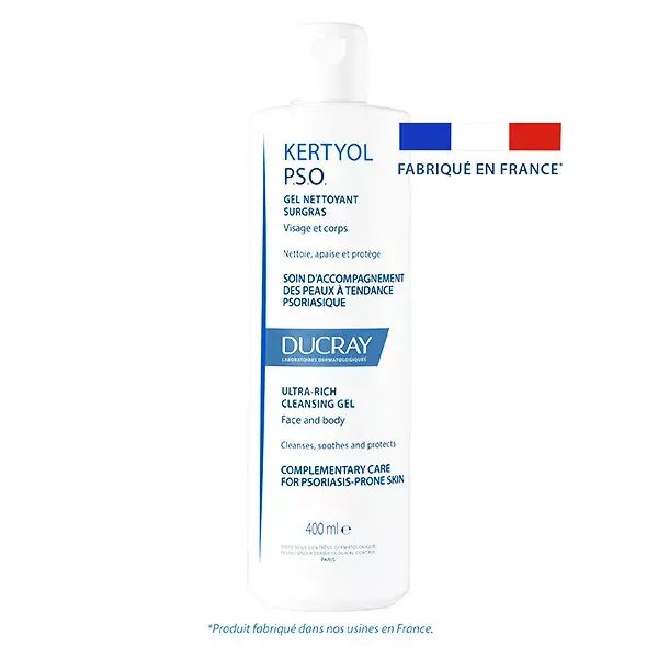 Gel de Limpeza Ultranutritivo Ducray Kertyol PSO 400ml