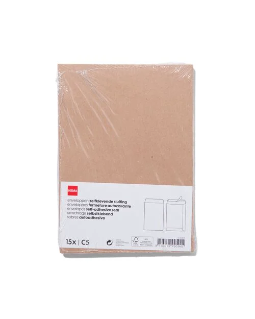 15 enveloppes C5