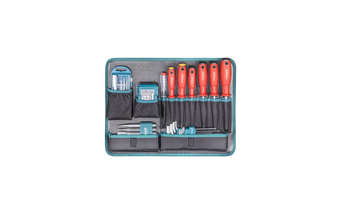 Werkzeugkoffer Pro Case 5 140-teilig<br>Praktischer Alu-Koffer für den Profi