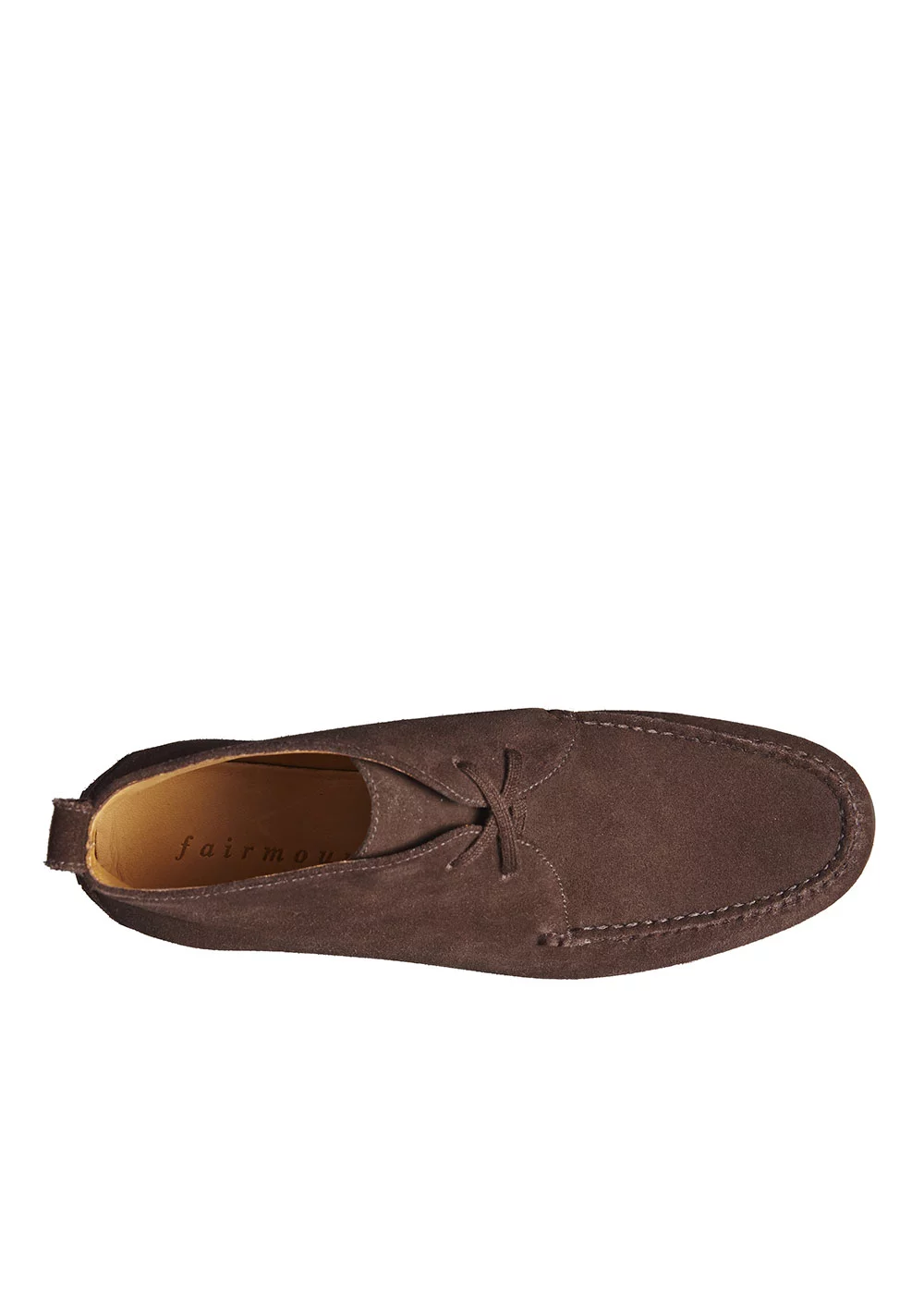 BOOTS CHUKKA VELOURS MARRON