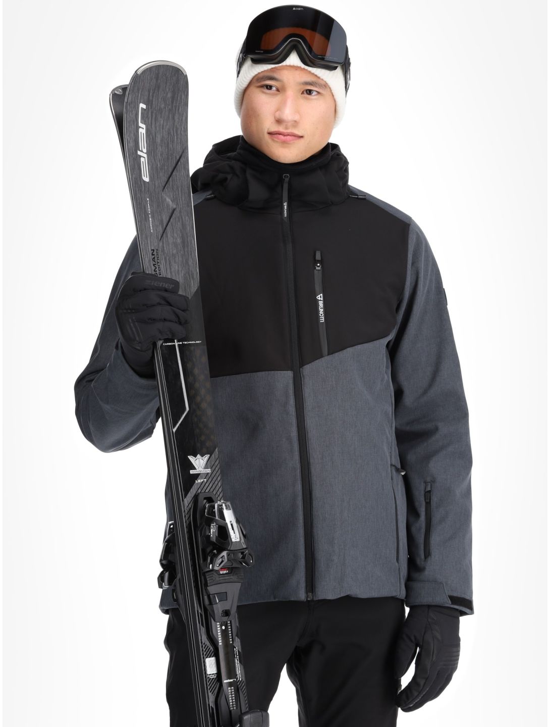 Twinstroke softshell ski-jas heren