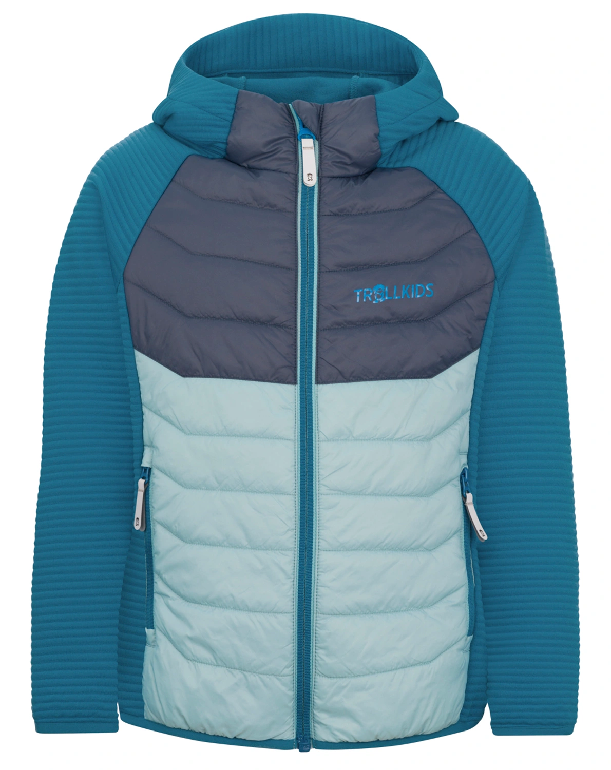 Hybrid Fleecejacke SIRDAL in atlantic blue