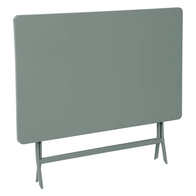 Table de jardin pliante rectangulaire GREENSBORO Vert olive