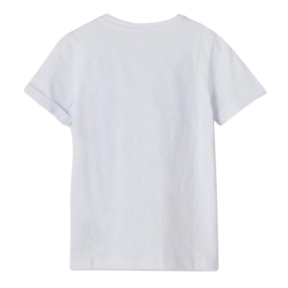 Name it T-shirt Blanc Garçon Name It Vincent