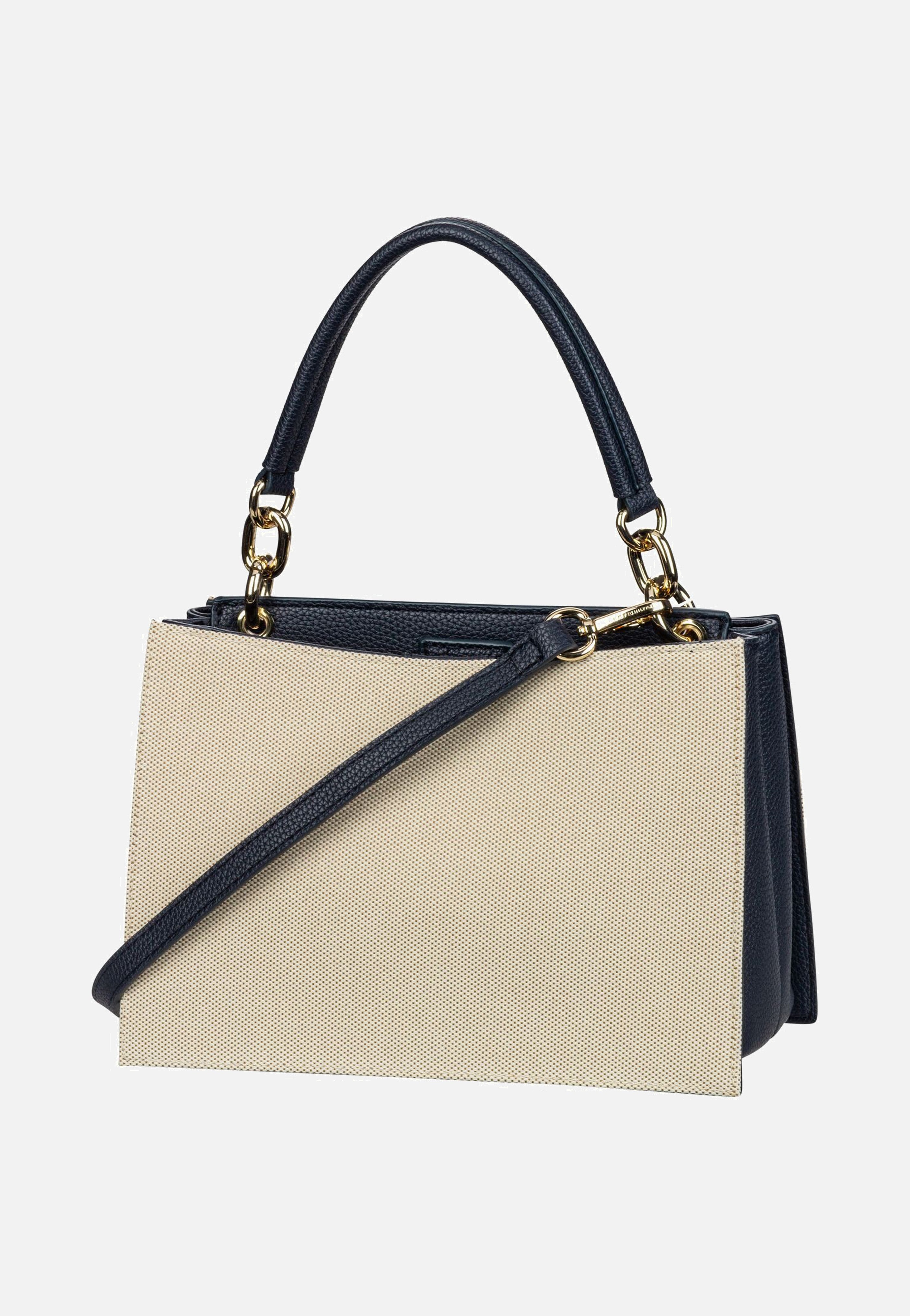 TH Her Mini Stripes 17435 SP25 Space Blue Canvas Mix - Henkeltasche