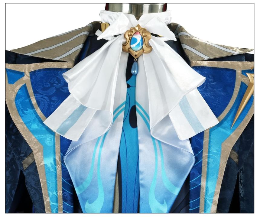 Bloomsoon - Genshin Impact Neuvillette Cosplay Kostuumset