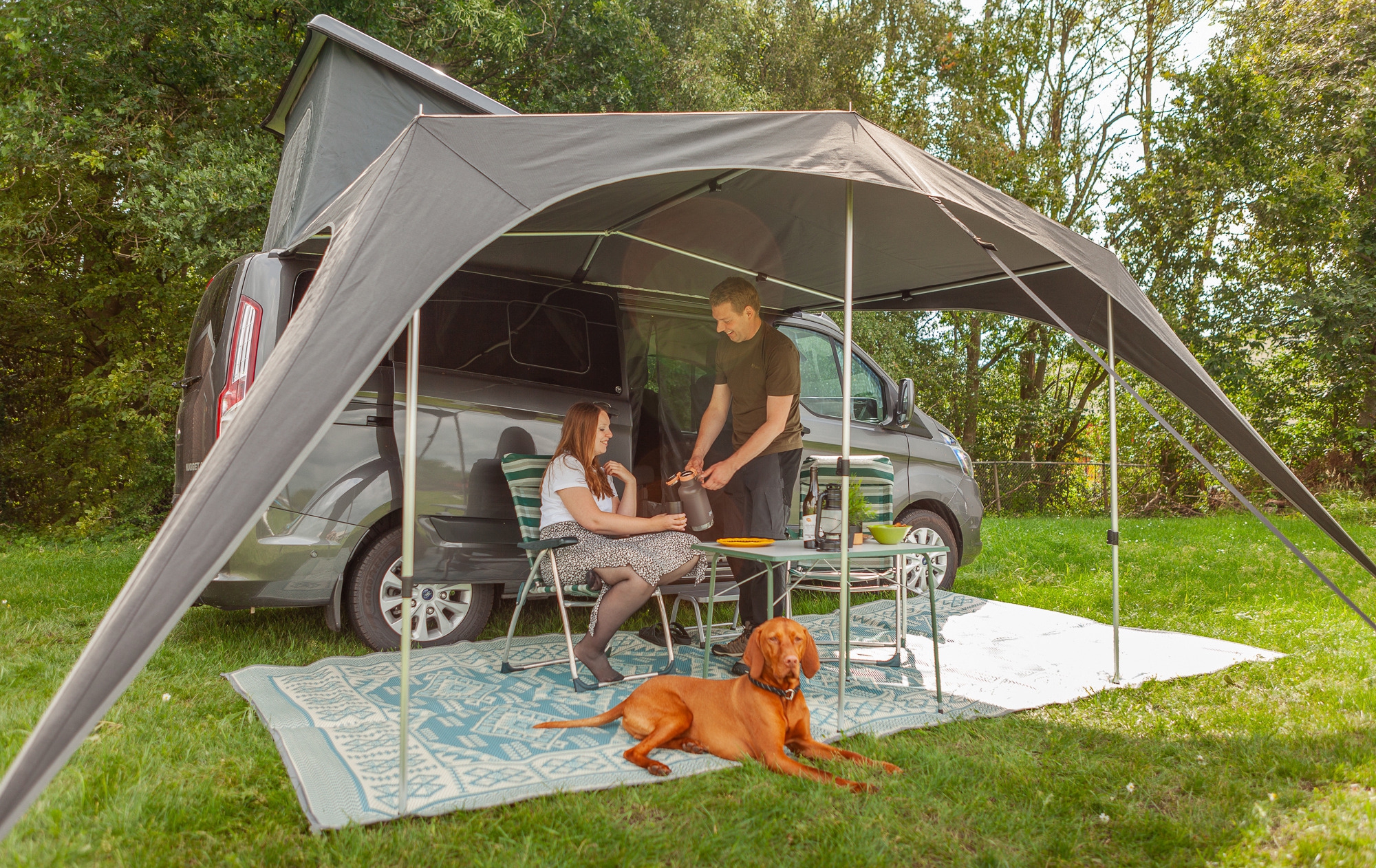 Campooz Outdoormatte - Zeltteppich 480x210