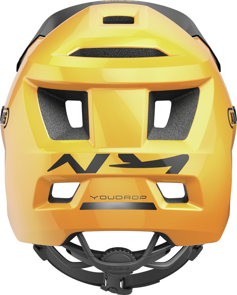 Abus YouDrop Cykelhjelm Icon Yellow 48-55 cm