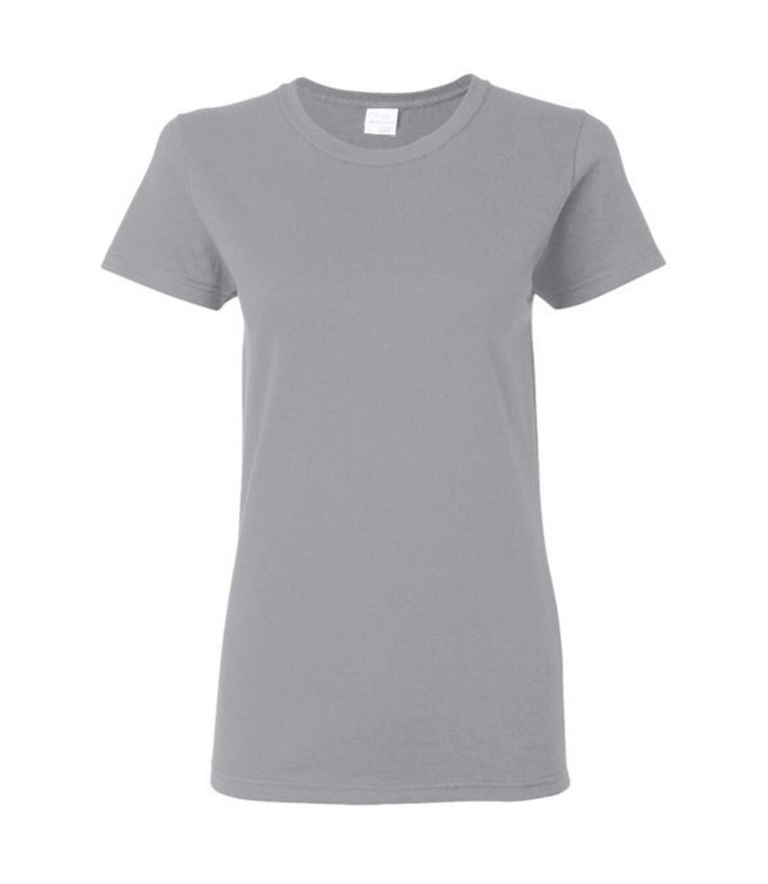 Gildan - T-shirt à manches courtes coupe féminine - Femme (Gris) - UTBC2665