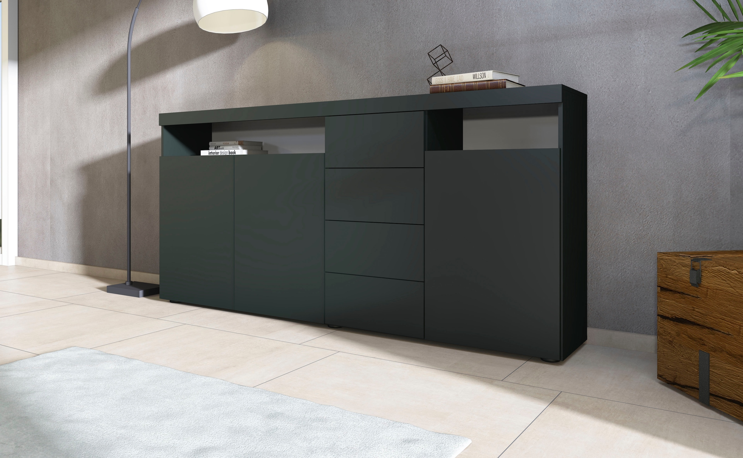 borchardt Möbel Highboard »Kapstadt« Breite  200 cm