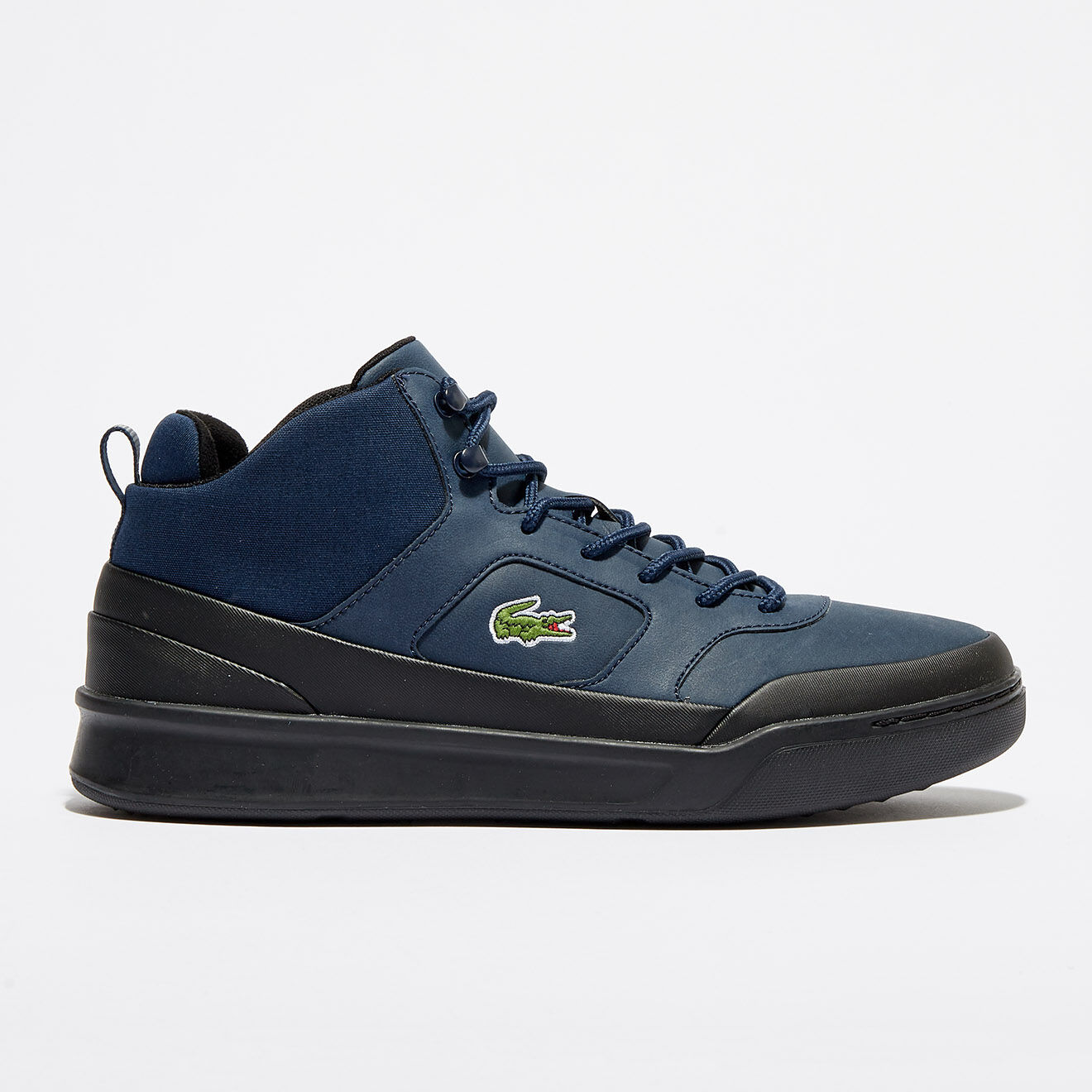Lacoste Baskets Explorateur Spt Mid 417 2 Q4 bleu marine/noir