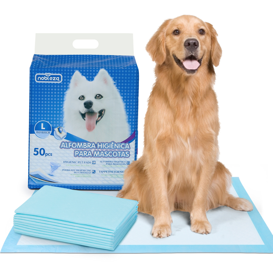 Nobleza - 50 Tapetes Higiênicos para Treinamento de Cães. Ultra absorventes, 40cm x 60cm