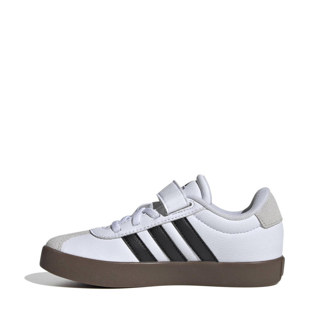 adidas VL Court 3.0 sneakers wit/zwart/beige