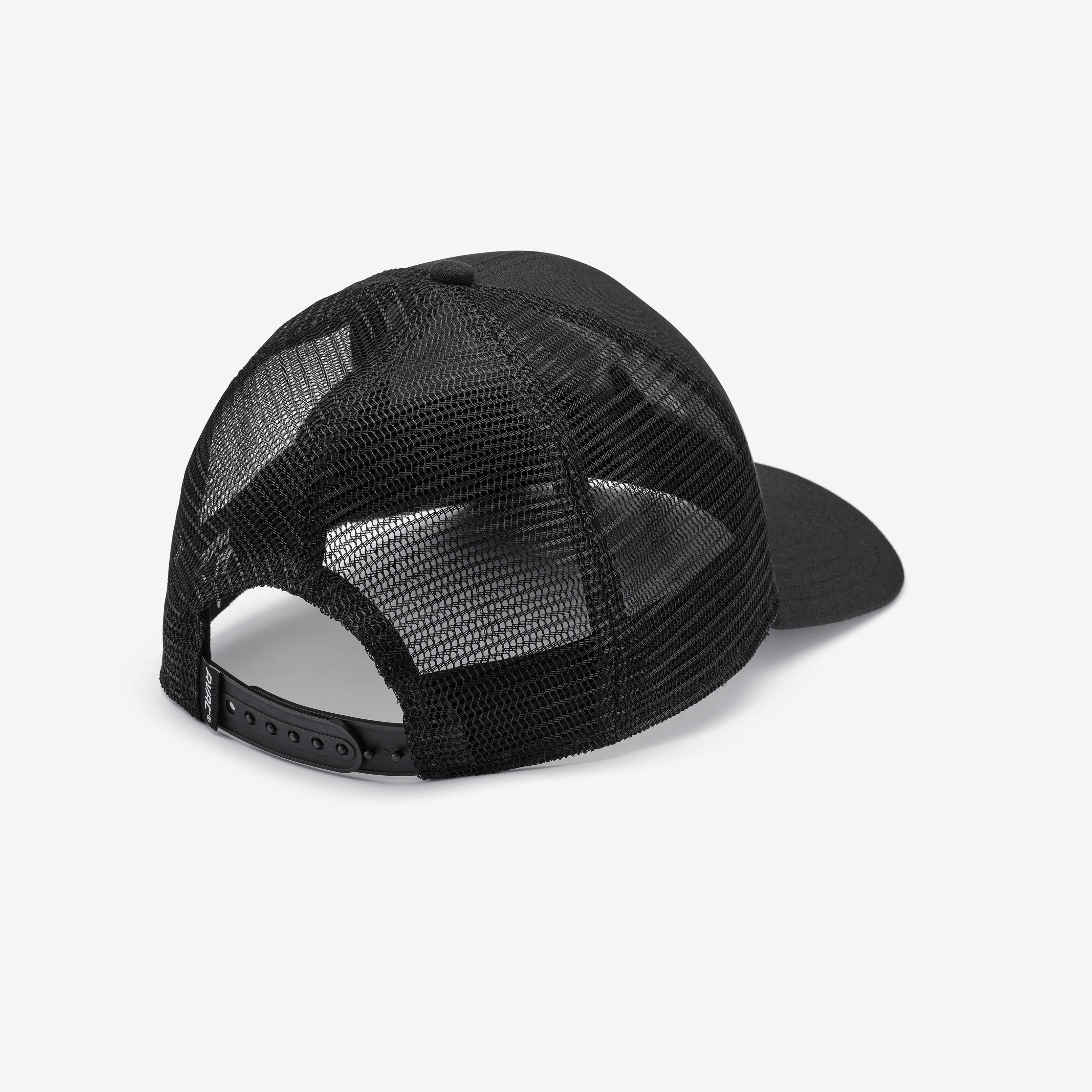 Trucker Snapback Cap  Black
