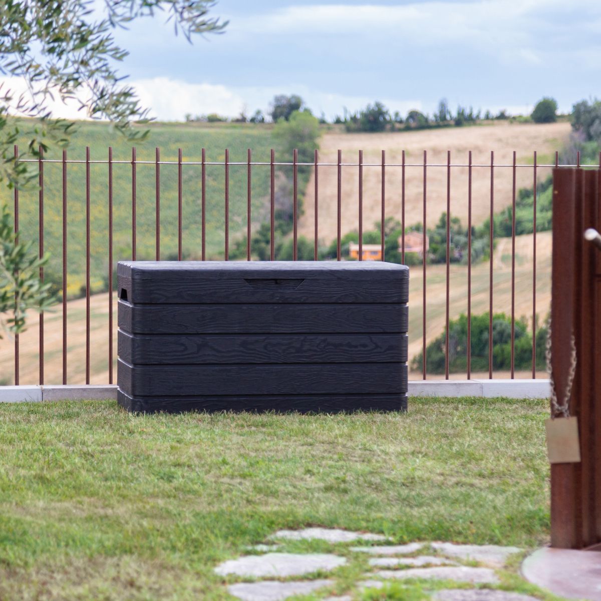 Toomax Dolomiti 410 liter kussenbox - Dark Grey