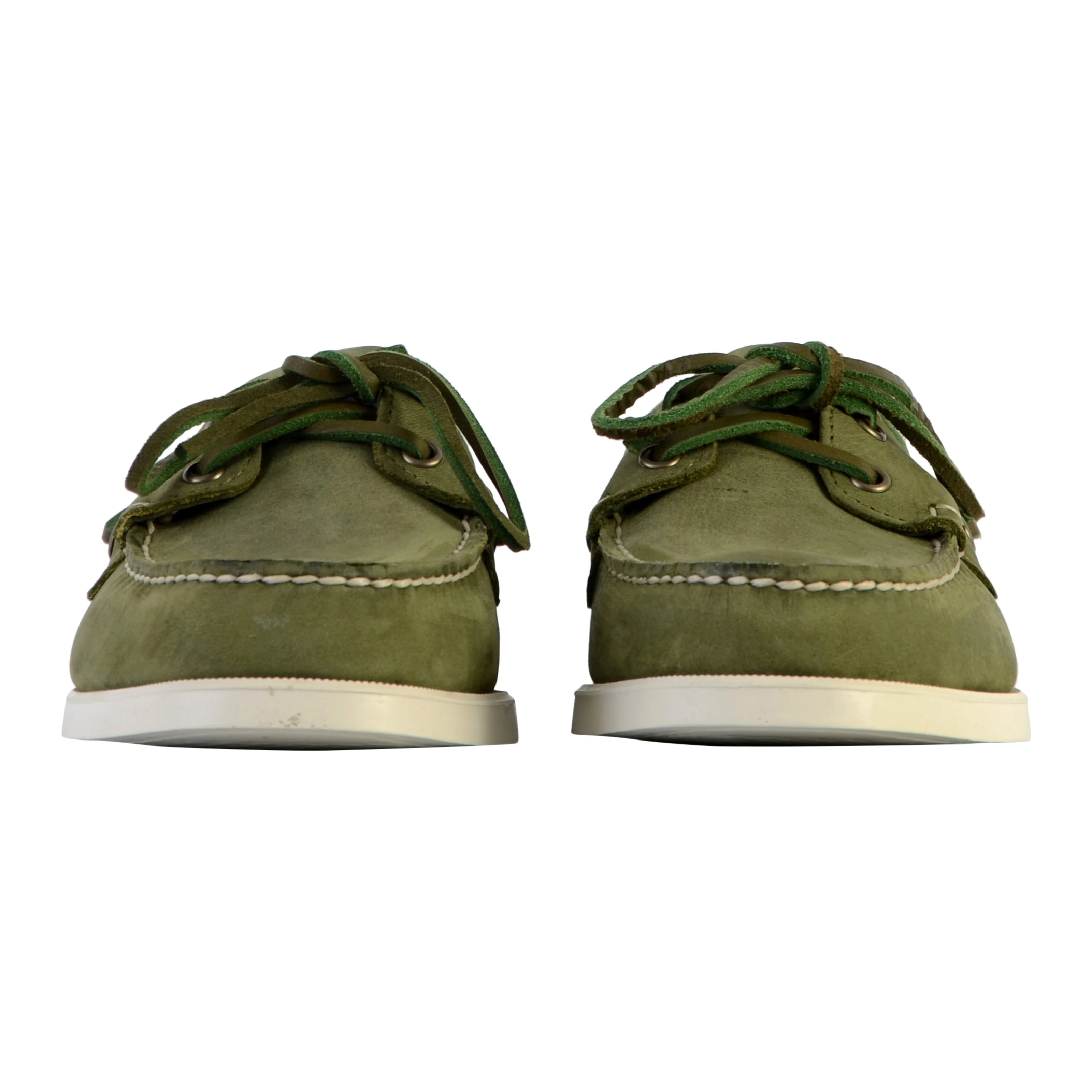 Mocassin basse cuir sebago portland crazy | Vert