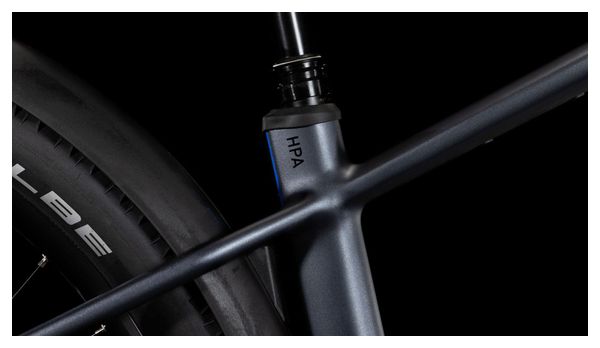 VTT Électrique Semi-Rigide Cube Reaction Hybrid Pro 800 Allroad Shimano Deore/Deore XT 12V 800 Wh 27.5'' Gris Metallic 2025