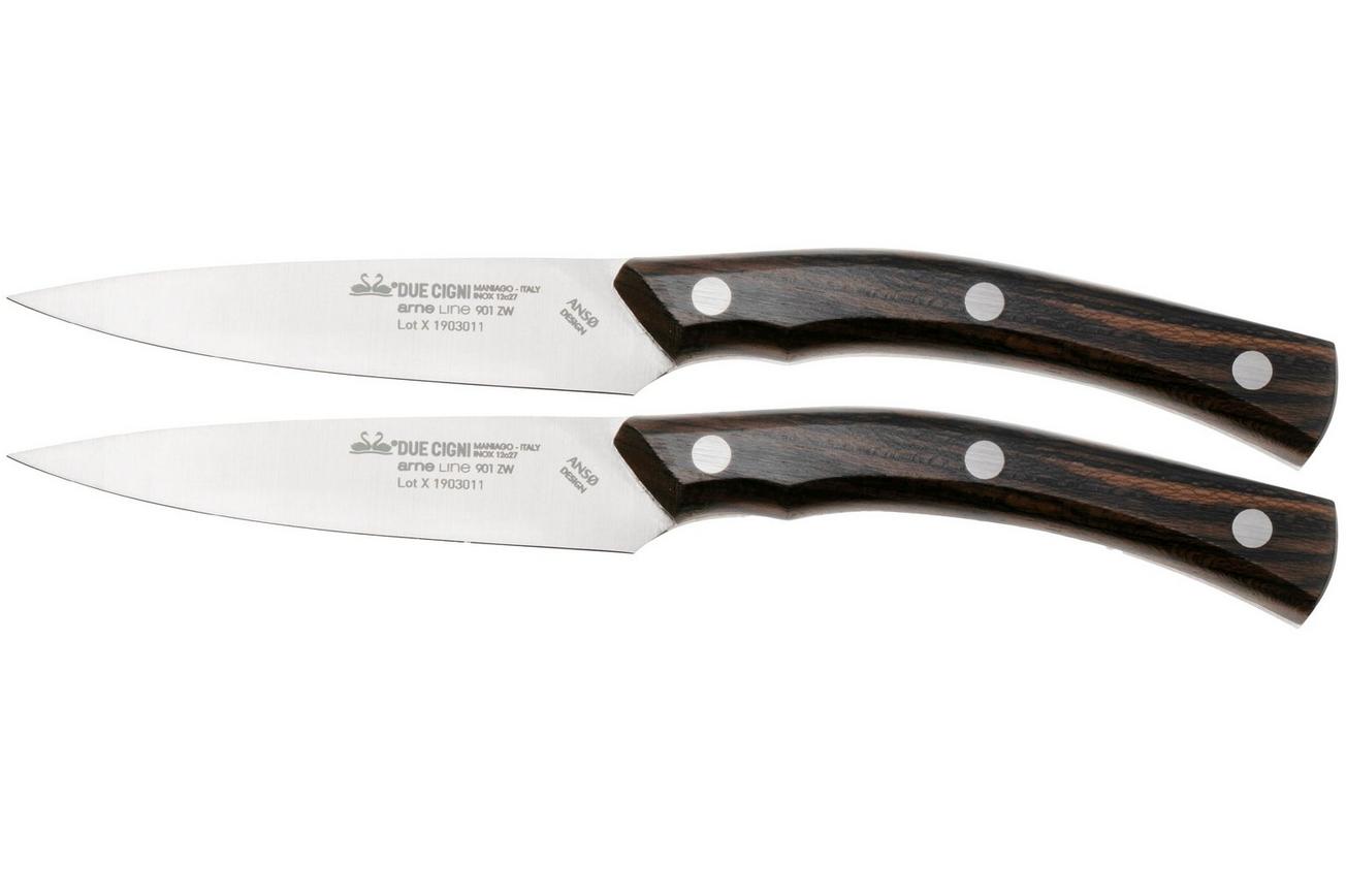 Due Cigni 2C908ZW Arne Line 2-delige officemessen set, Ziricote Wood