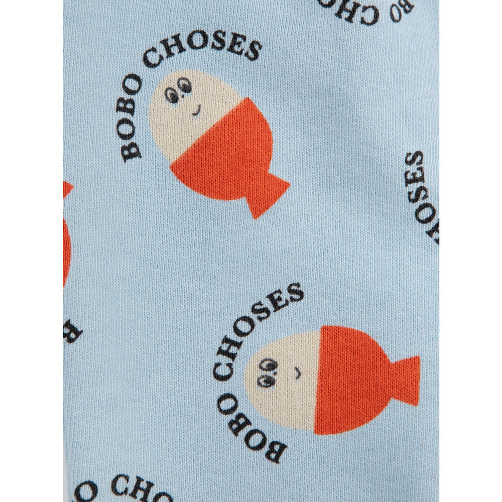 Køb Bobo Choses Lys Blue Morning Egg All Over Harem Bukser