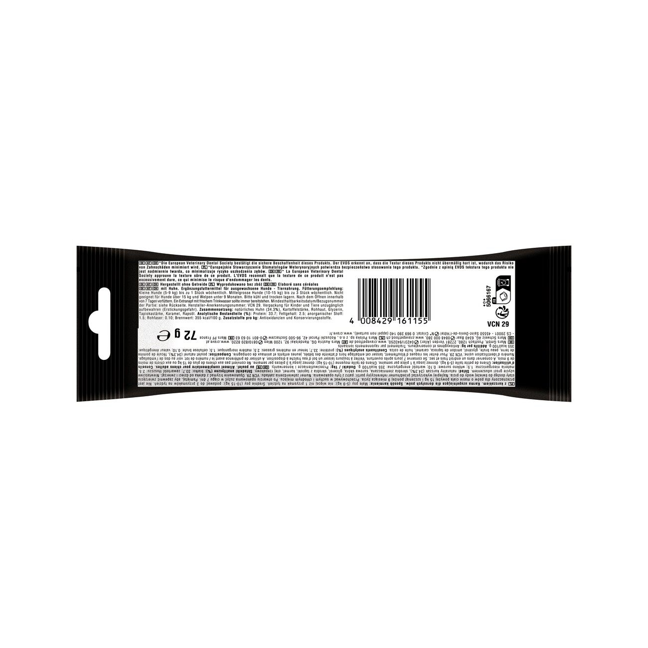 CRAVE Protein Centres Mini mit Huhn 15 x 72g