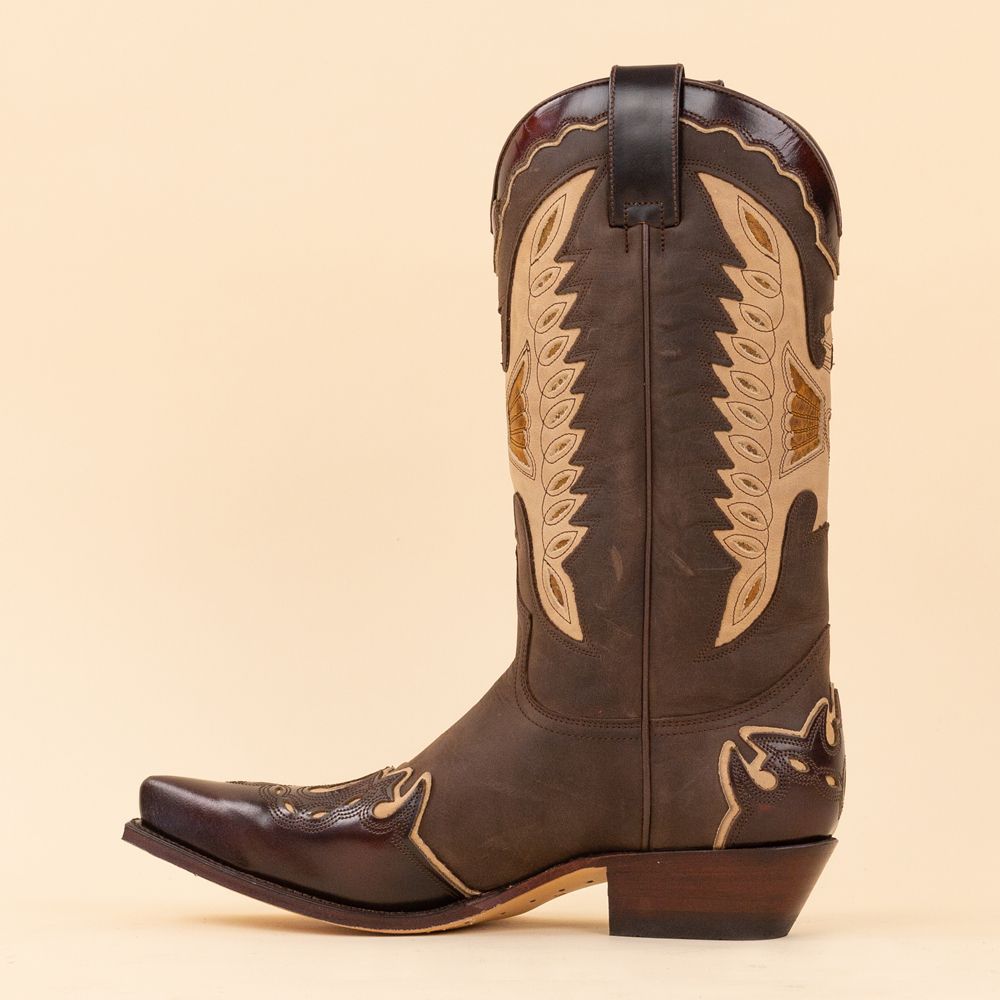 Sendra cowboyboots 2764 chocolate heren