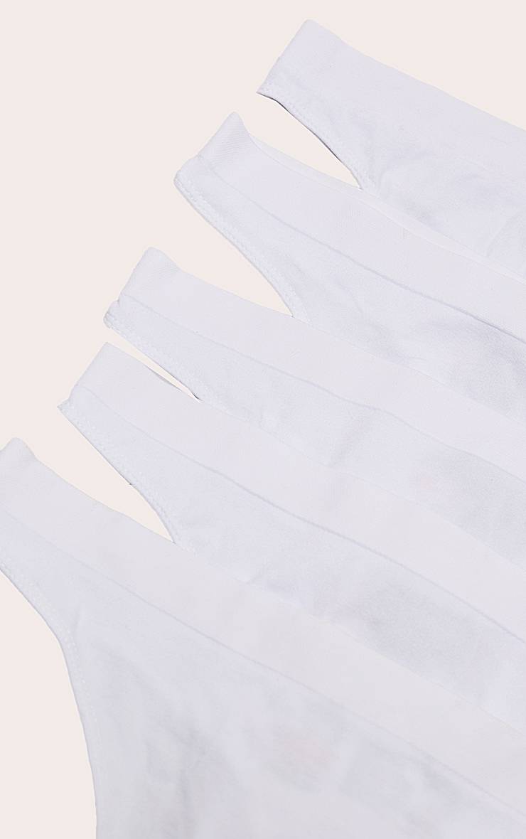 Blanc Lot De 5 Strings Invisibles