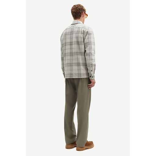 Samsøe Samsøe Taka JS Skjorte, Dusty Olive CH., XXL
