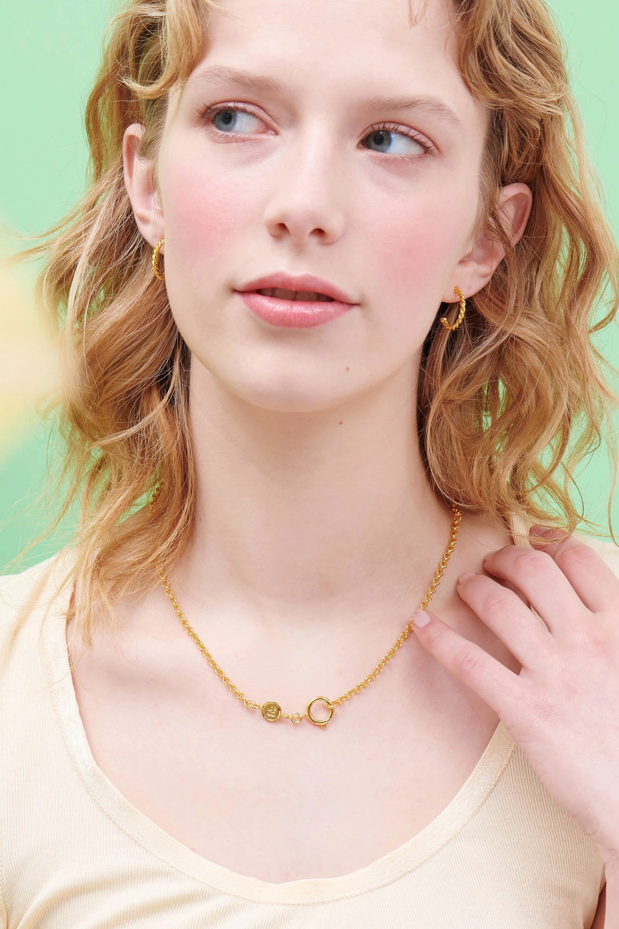 Chaîne pour collier charm's | Jaune