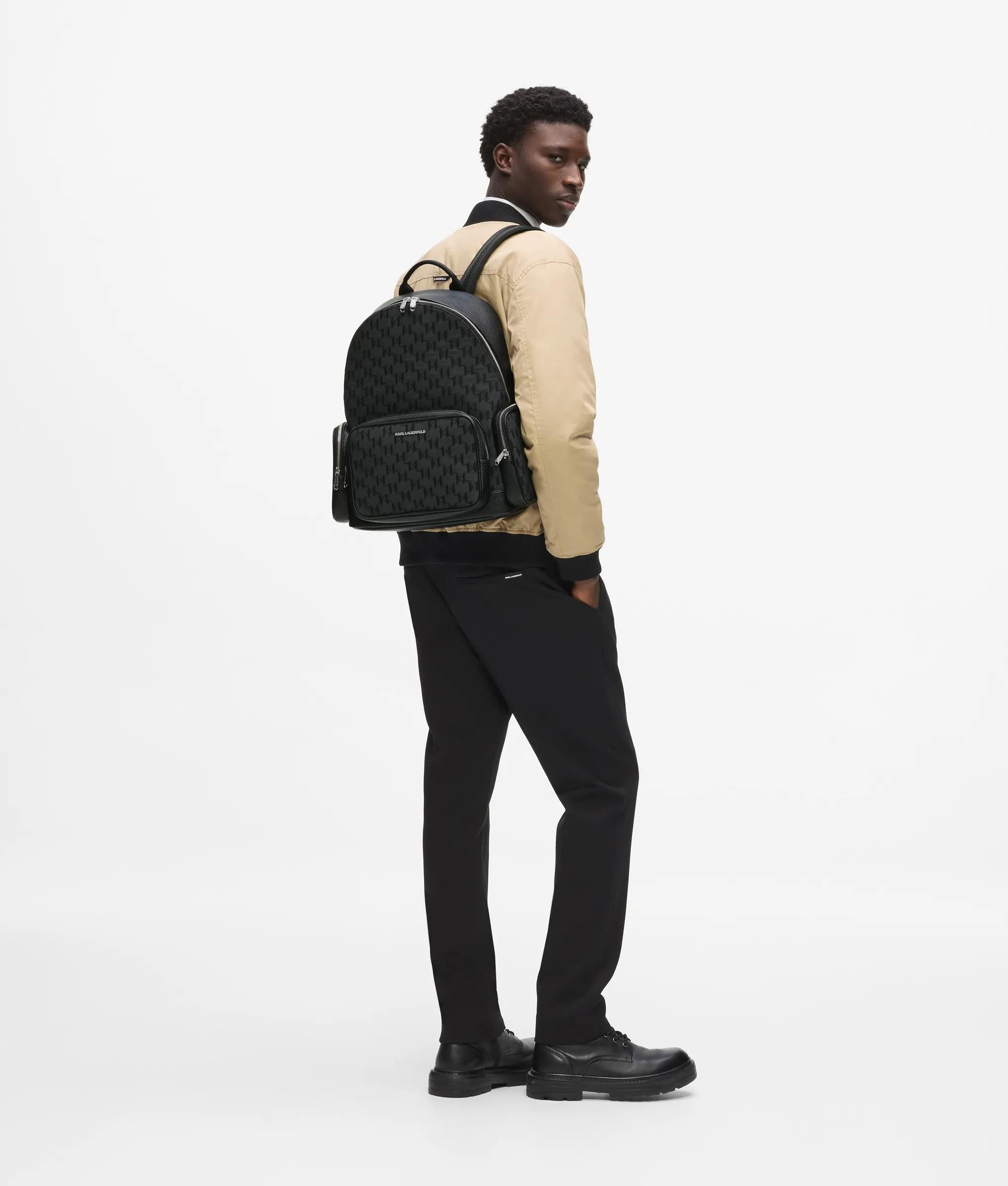 K/Monogram Jacquard backpack