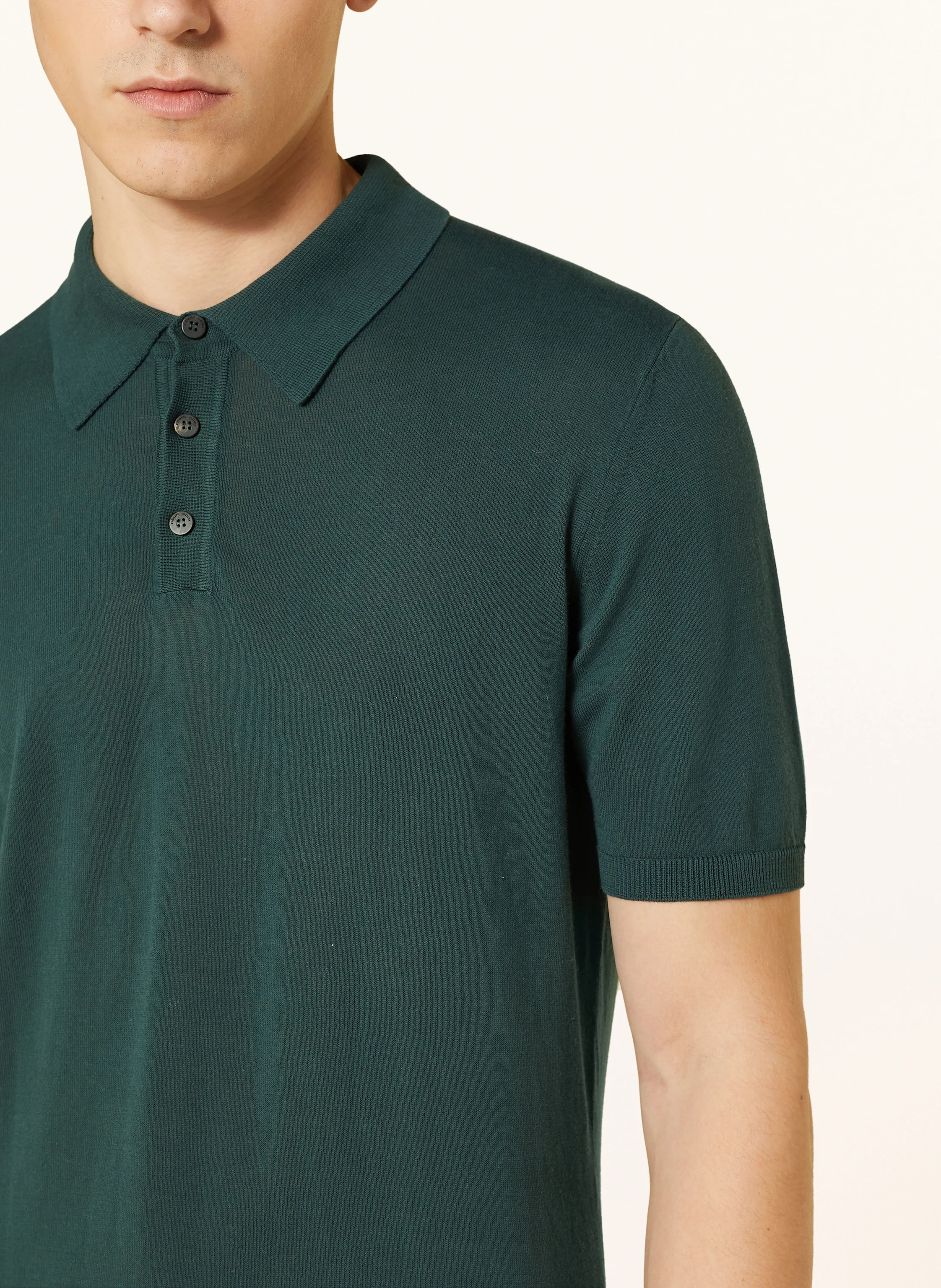 roberto collina Strick-Poloshirt